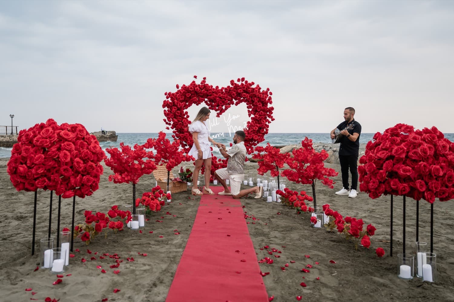 Proposal at Paphos Harbour, Paphos, Cyprus — photo 4
