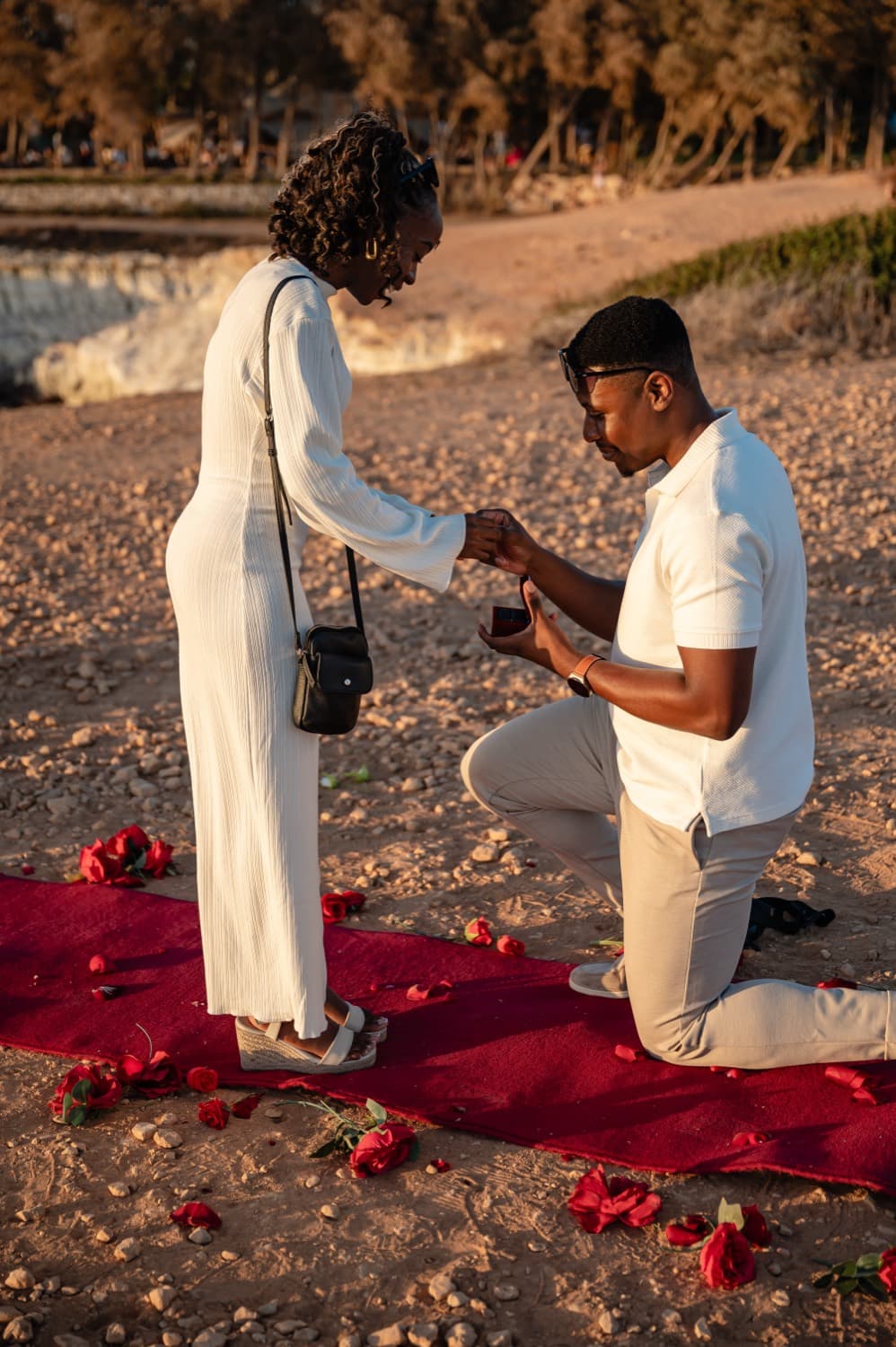 Red Heart Beach proposal in Cyprus — photo 3