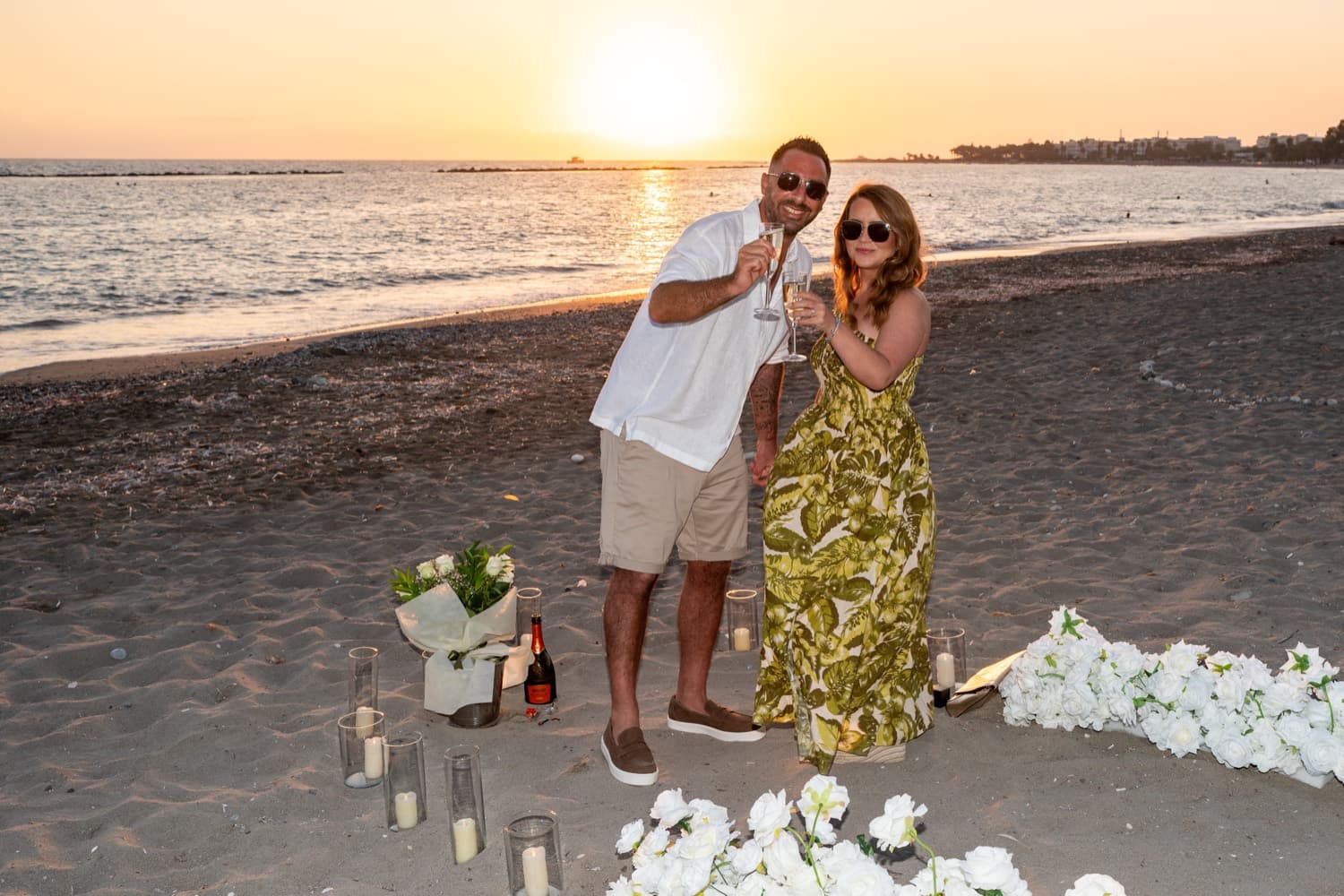 Proposal at Paphos Harbour, Paphos, Cyprus — photo 7