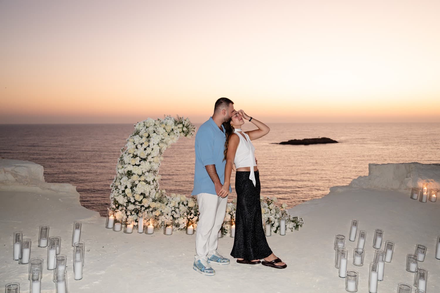 Luxe Package proposal setup in Cyprus
