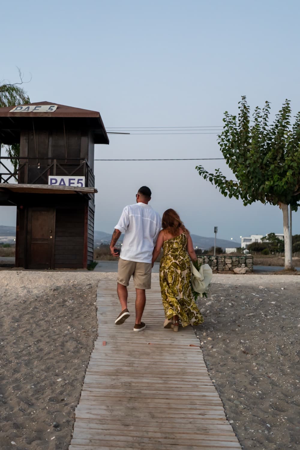 Sunset Beach Proposal proposal in Cyprus — photo 3